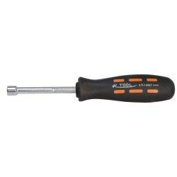 K Tool International KTI14507 METRIC NUTDRIVER 7MM X 75 SOFT-GRIP HANDLE