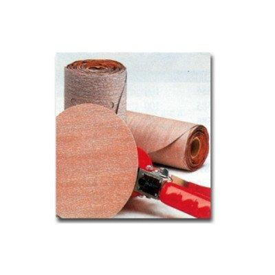 Norton NOR31469 A275 No-Fil Adalox Paper Abrasive Disc, Fiber Backing, Pressure-Sensitive Adhesive, Aluminium Oxide, 6" Diameter, Grit 600 (Roll of 100)