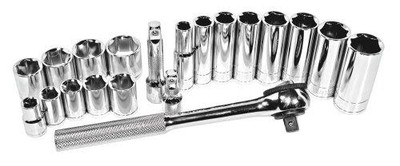K Tool International KTI22000 KTI-22000 Fractional Socket Set - 20 Piece K Tool International KTI22000 KTI-22000 Fractional Socket Set - 20 Piece