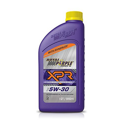 ROYAL PURPLE 01021 ROY XPR 5W30 RACING OIL, 1 quart ROYAL PURPLE 01021 ROY XPR 5W30 RACING OIL, 1 quart