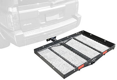 Pro Series 1040100 Solo Black 48" x 32" Hitch Mounted Cargo Carrier Pro Series 1040100 Solo Black 48" x 32" Hitch Mounted Cargo Carrier