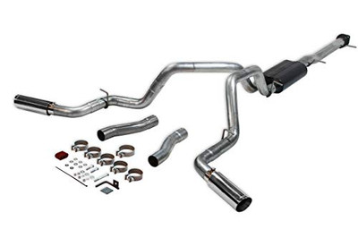 FLOWMASTER 817933 American Thunder Cat-back Exhaust System. Exhaust System Kit 2020 GM 2500HD 6.6L CC/SB AMT DOR/S