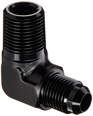 VIBRANT 10258 () -6AN x 3/8" NPT 90° Adapter Fitting VIBRANT 10258 () -6AN x 3/8" NPT 90° Adapter Fitting