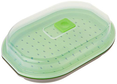 PROGRESS INT PS46GY Progressive International Fish/Veggie Steamer, Gray