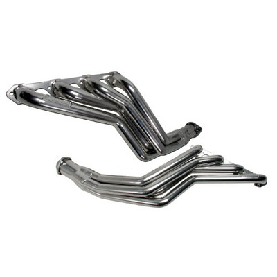 BBK PERF 1516 BBK 1-5/8" Long Tube Full Length High Flow Performance Exhaust Headers for Ford Mustang 5.0L - Chrome Finish