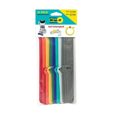 WRAP-IT 42048M SELF-GRIPPING 20 PK-BLUE WRAP-IT 42048M SELF-GRIPPING 20 PK-BLUE