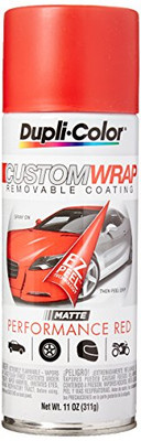 VHT CWRC795 Dupli-Color E7 Custom Wrap Matte Performance Red VHT CWRC795 Dupli-Color E7 Custom Wrap Matte Performance Red