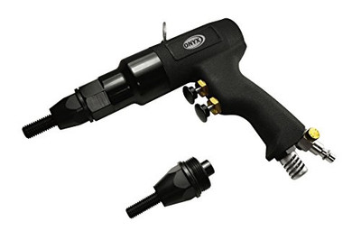 Astro Pneumatic AOPRN12 Tool ONYX Pneumatic Rivet Nut Setting Gun W/ 3/8" & 1/2" Mandrels