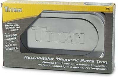 Titan TIT21265 21265 Rectangular Magnetic Parts Tray - Pack Of 6 Titan TIT21265 21265 Rectangular Magnetic Parts Tray - Pack Of 6