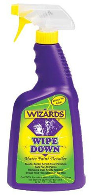 RJ Star WIZ01220 Wizards 01220 Wipe Down Matte Finish Detailer - 22 oz. RJ Star WIZ01220 Wizards 01220 Wipe Down Matte Finish Detailer - 22 oz.