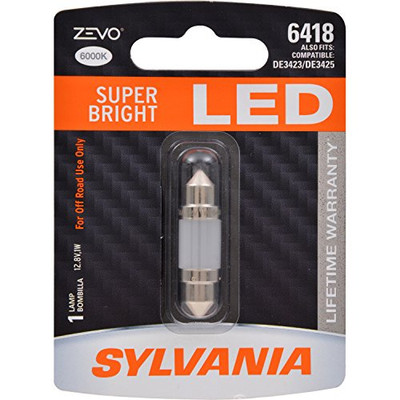 OSRAM SYLVANIA 6418LEDBP SYLVANIA ZEVO 6418 36mm Festoon White LED Bulb, (Contains 1 Bulb) OSRAM SYLVANIA 6418LEDBP SYLVANIA ZEVO 6418 36mm Festoon White LED Bulb, (Contains 1 Bulb)