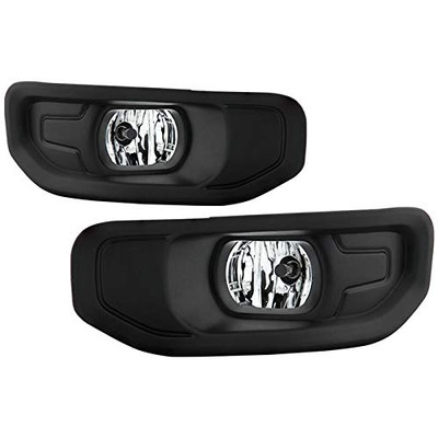 SPYDER 5086990 Dodge Ram 2019-2020 1500 Only (Don‘t Fit 2500/3500) OEM Style Halogen Fog Lights W/Universal Switch- Clear
