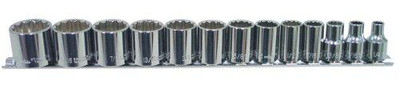 K Tool International KTI22501 KTI-22501 Shallow Fractional Socket Set - 13 Piece K Tool International KTI22501 KTI-22501 Shallow Fractional Socket Set - 13 Piece