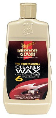Meguiars MEGM0616Meguiars M6 Mirror Glaze Cleaner Wax - 16 oz. Meguiars MEGM0616Meguiars M6 Mirror Glaze Cleaner Wax - 16 oz.