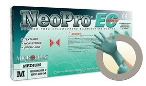 Pwdr Free Chloroprene Ext Cuff Microflex MFXNEC288XL