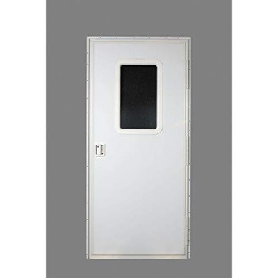 A P PRODUCTS 015217720 AP Products Polar White 30" x 72" Right Handed Square Entrance Door