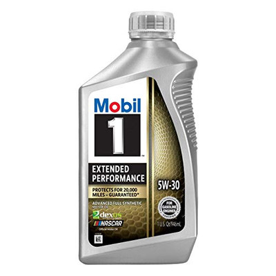 MOBIL 112627 1 98KE65 5W-30 Extended Performance Synthetic Motor Oil - 1 Quart MOBIL 112627 1 98KE65 5W-30 Extended Performance Synthetic Motor Oil - 1 Quart