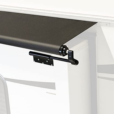 LIPPERT COMP V000168108 Solera Black Slide Topper Awning - 9' (8'7" Fabric) LIPPERT COMP V000168108 Solera Black Slide Topper Awning - 9' (8'7" Fabric)