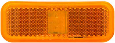 Optronics MCL44AB1 Led Mark Light Rect 1Wire Amber