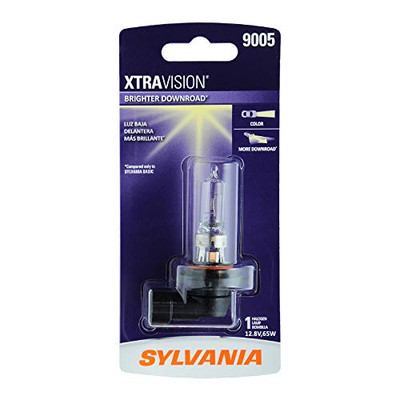 OSRAM SYLVANIA 9005XVBP SYLVANIA 9005 XtraVision Halogen Headlight Bulb, (Contains 1 Bulb)