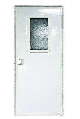 LIPPERT COMP V000042625 onents Polar White 24" x 76" RV Right Square Entry Door LIPPERT COMP V000042625 onents Polar White 24" x 76" RV Right Square Entry Door