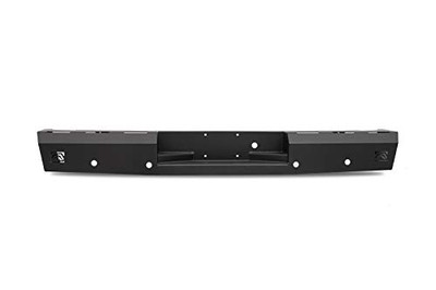 FAB FOURS T07RT15501 Red Steel Full Width Black Powder Coat Rear HD Bumper