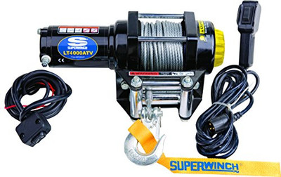 SUPERWINCH 1140220 4000 LB ATV WINCH W/ROLLER SUPERWINCH 1140220 4000 LB ATV WINCH W/ROLLER