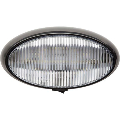 Optronics RVPLL11CFS LED Oval Porch Light - Black Housing Optronics RVPLL11CFS LED Oval Porch Light - Black Housing