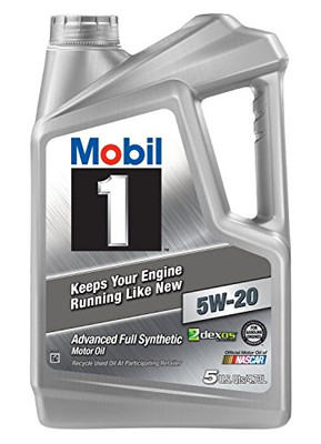 MOBIL 120763 M1 5W20  5 QT JUG