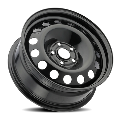 Vision Wheel 5-105 BLK Oval Snow Wheel