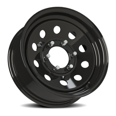 Vision Wheel 5-114.3 Black Steel Modular Trailer Wheel