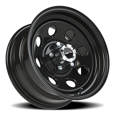 Vision Wheel 5-120.65/4.75 Black Soft8 Steel Wheel