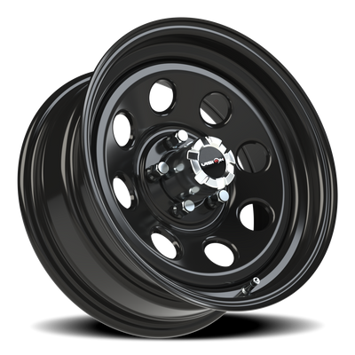 Vision Wheel 5-114.3/4.5 BLK SOFT8 Steel Wheel