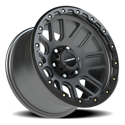 Vision Wheel 6-5.5 GM Nemesis Wheel with YZ Zinc Finish