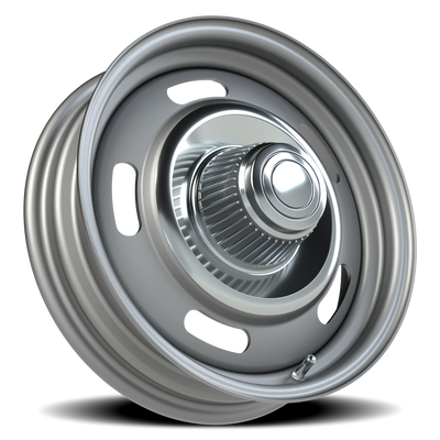 5x4.75 Silver Rally Vision Wheel