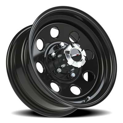 Vision Wheel 6-139.7/5.5 Black Soft8 Steel Wheel