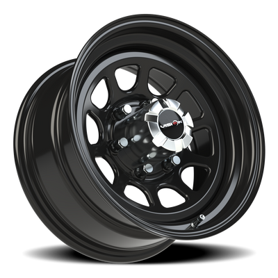 Vision Wheel 6-139.7/5.5 BLK DWIN Steel Wheel