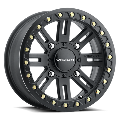 Vision Wheel 4-156 SB/BRNG VIS MANX BL2 Wheel