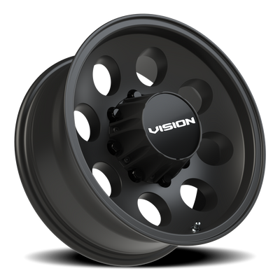 Vision Wheel 8x6.5 Satin Black MIDWAY Automotive Wheel Rim