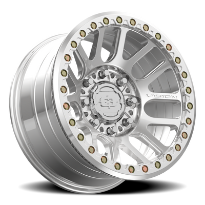 Vision Wheel 8-6.5 Polished Wheel with Polring Visible for Nemesis