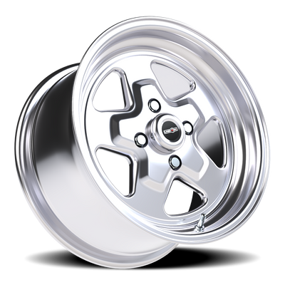 Vision Wheel 4-107.95/4.25 POL VIS NITRO Polished Aluminum Wheel