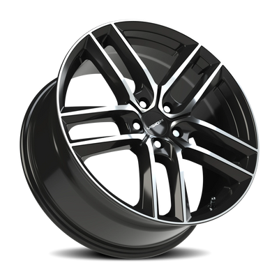 Vision Wheel 5-112 GBMF Gloss Black Machined Finish Automotive Wheel
