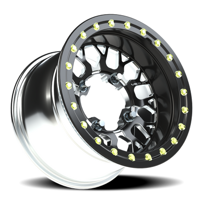Vision Wheel 4x136mm As-Cast Satin Black Forge Wheel