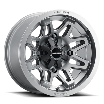 Vision Wheel 4-136 4x136mm Satin Gunmetal VIS ATV Wheel