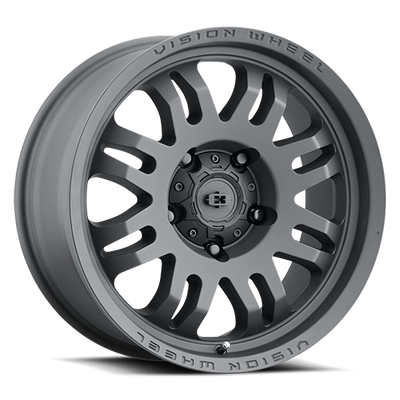 Vision Wheel 6-Lug 5.5" Satin Black Inferno Wheel