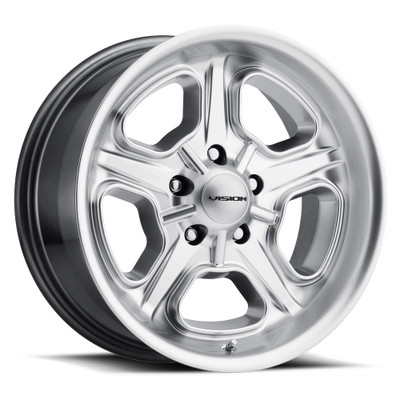 Vision Wheel 5x4.5 Satin Black Daytona Automotive Wheel