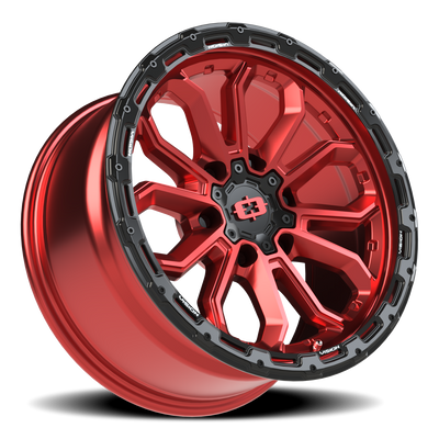 Vision Wheel 6-5.5 GRED/GBLK LIP KORUPT Wheel