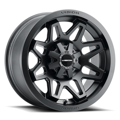 Vision Wheel 4-136 MB 416 VIS ATV Wheel – Matte Black