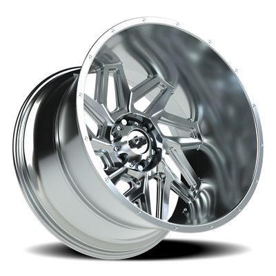 Vision Wheel 6-139.7 Chrome Spyder Automotive Wheel
