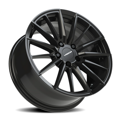 Vision Wheel AXIS 5x4.25 inch Gloss Black Automotive Wheel